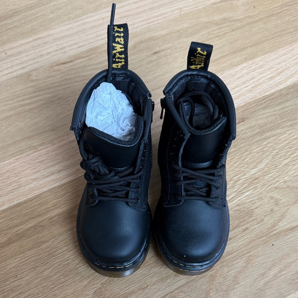 Dr. Martens Black Boots - Toddler size 7 - Picture 3 of 5
